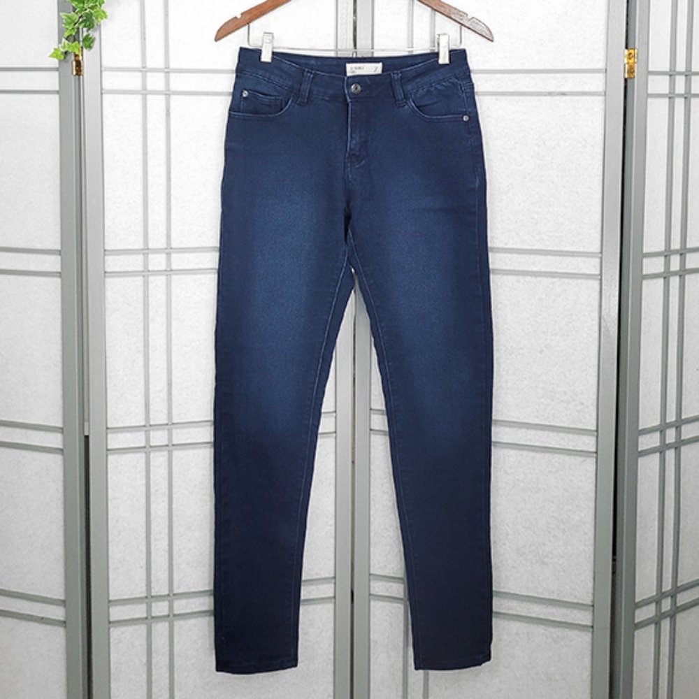 X-Roxx Dark Wash Denim Stretch Skinny Jeans 7/M